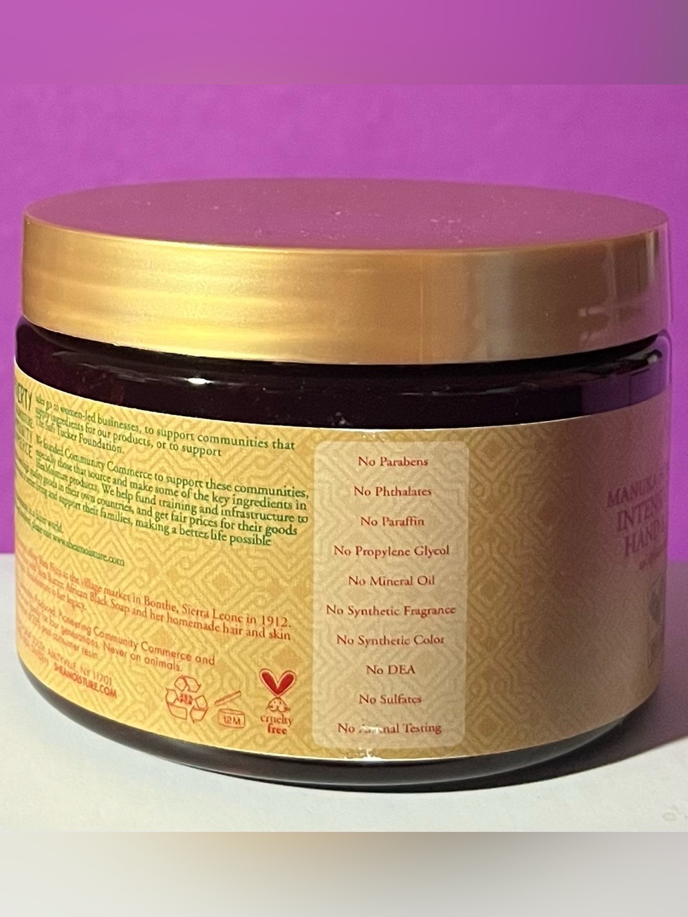 SHEA MOISTURE - MANUKA HONEY & MAFURA OIL INTENSIVE HYDRATION HAND & BODY SCRUB - Picture 4 of 5